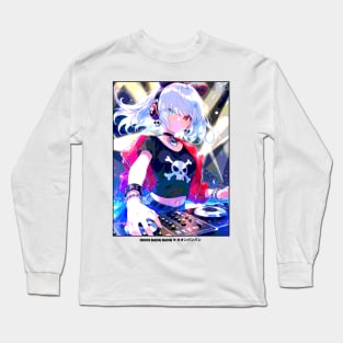 Japanese Anime Girl Streetwear - DJ Long Sleeve T-Shirt
